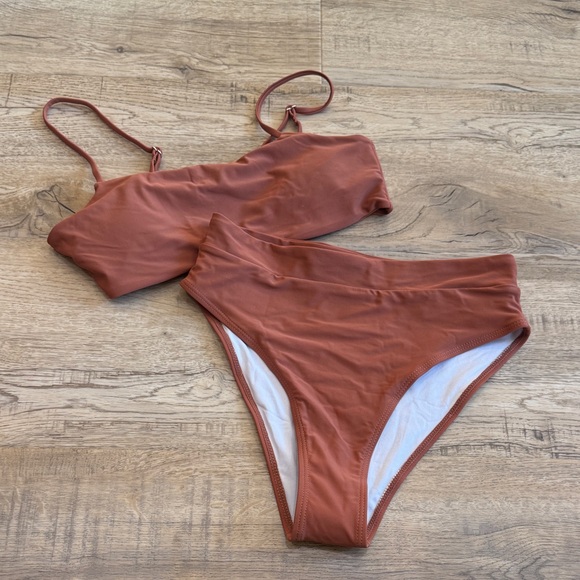 SHEIN Other - SHEIN Terracotta Bikini Set